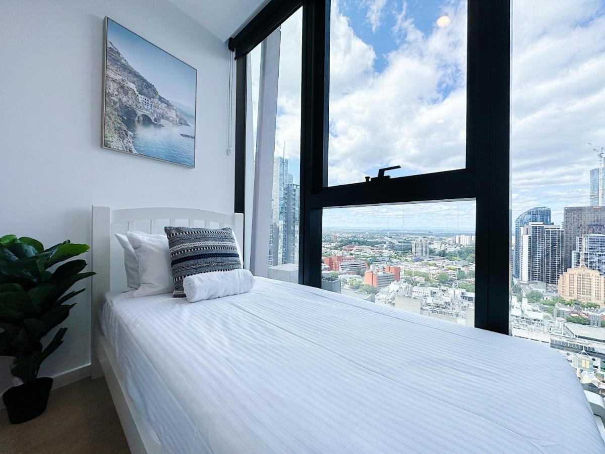 Beautiful Skyview Cbd Highrise 3Beds With Carpark Available Apartment Мелбърн Екстериор снимка