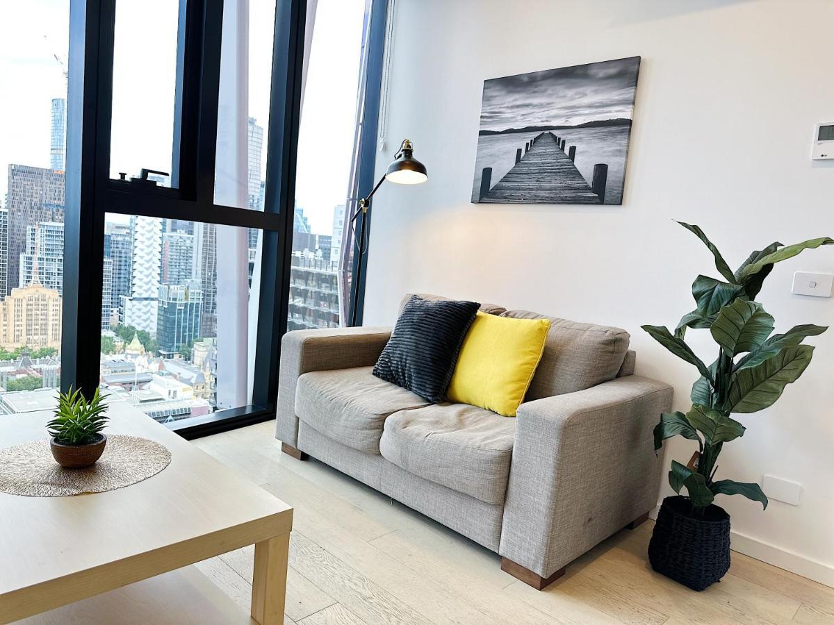 Beautiful Skyview Cbd Highrise 3Beds With Carpark Available Apartment Мелбърн Екстериор снимка