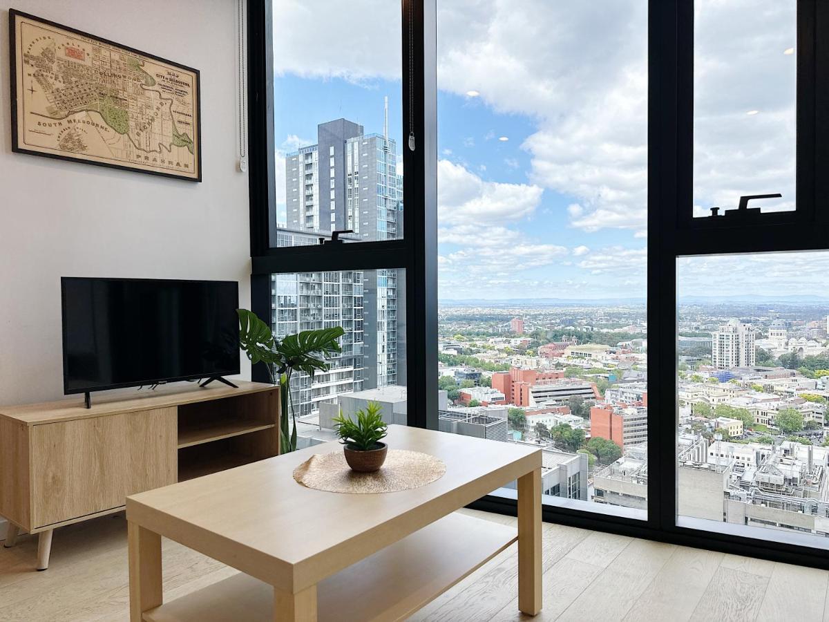 Beautiful Skyview Cbd Highrise 3Beds With Carpark Available Apartment Мелбърн Екстериор снимка