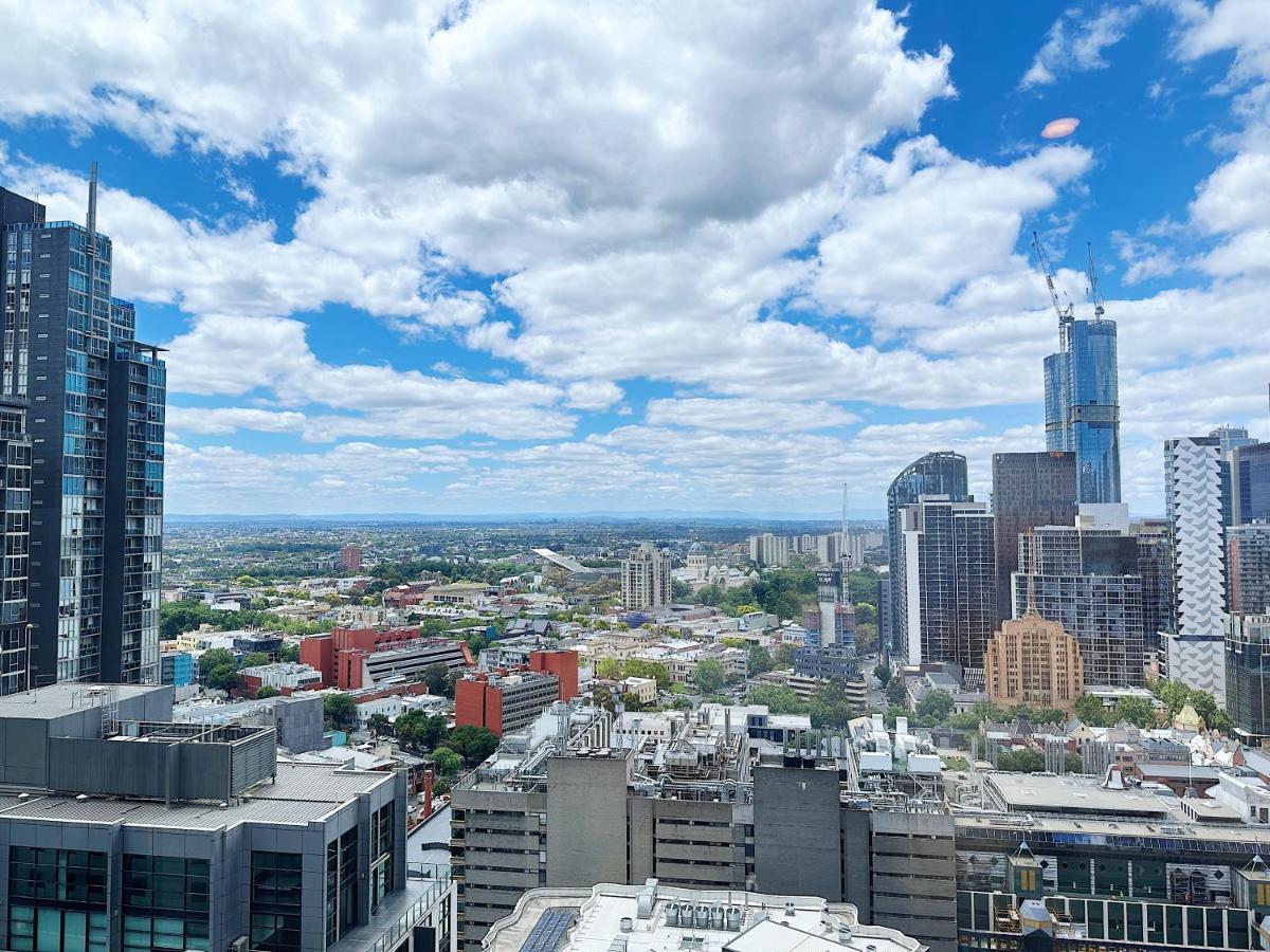 Beautiful Skyview Cbd Highrise 3Beds With Carpark Available Apartment Мелбърн Екстериор снимка